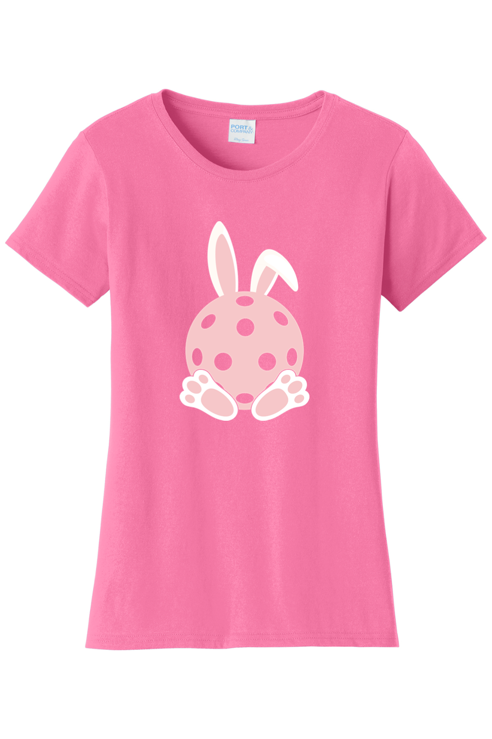 Port & Company Ladies Fan Favorite Tee New Pink