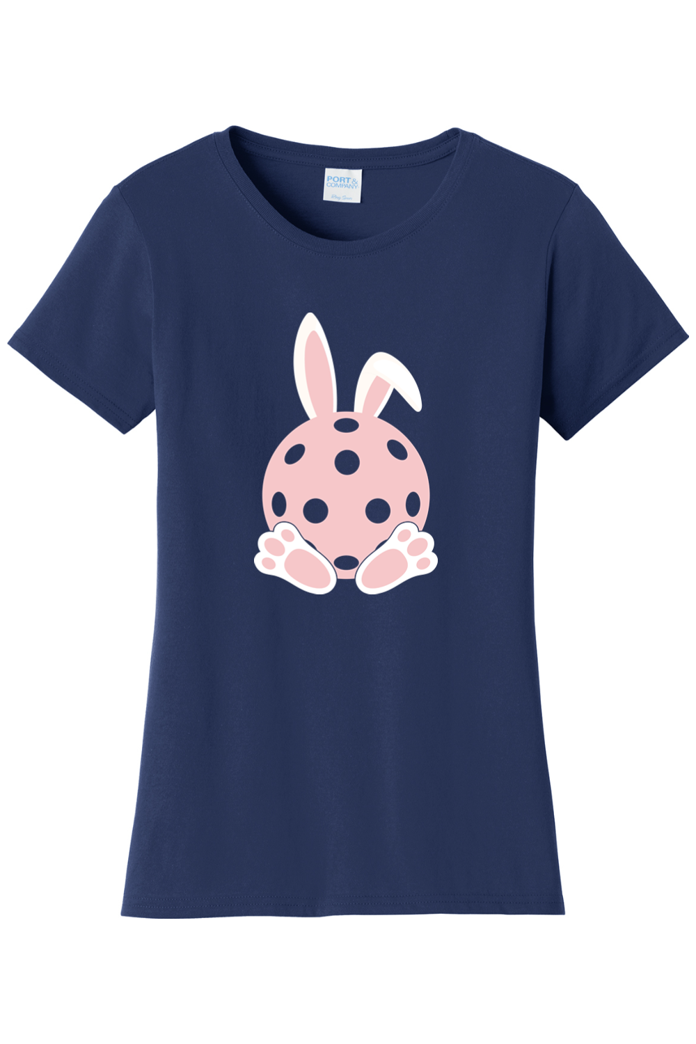 Port & Company Ladies Fan Favorite Tee Team Navy