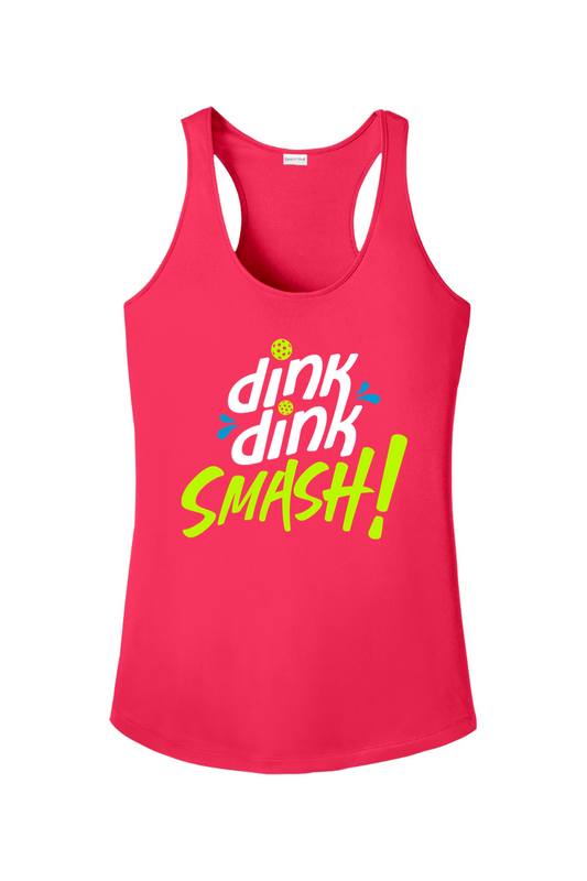 Sport-Tek Ladies PosiCharge Competitor Racerback Tank Hot Coral