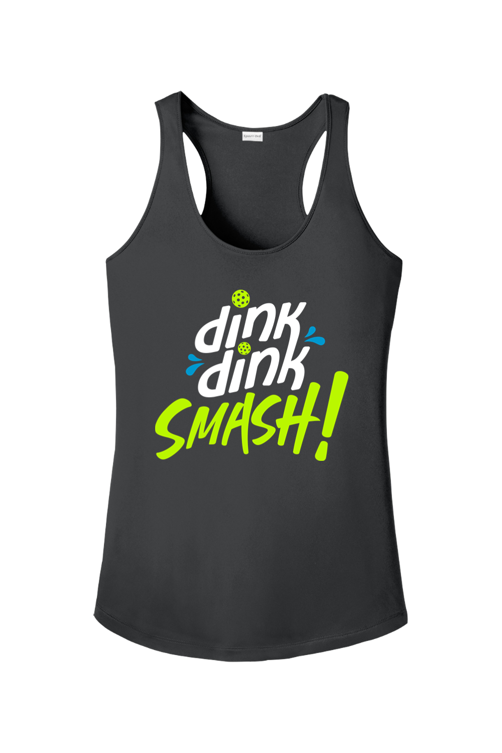 Sport-Tek Ladies PosiCharge Competitor Racerback Tank Iron Grey
