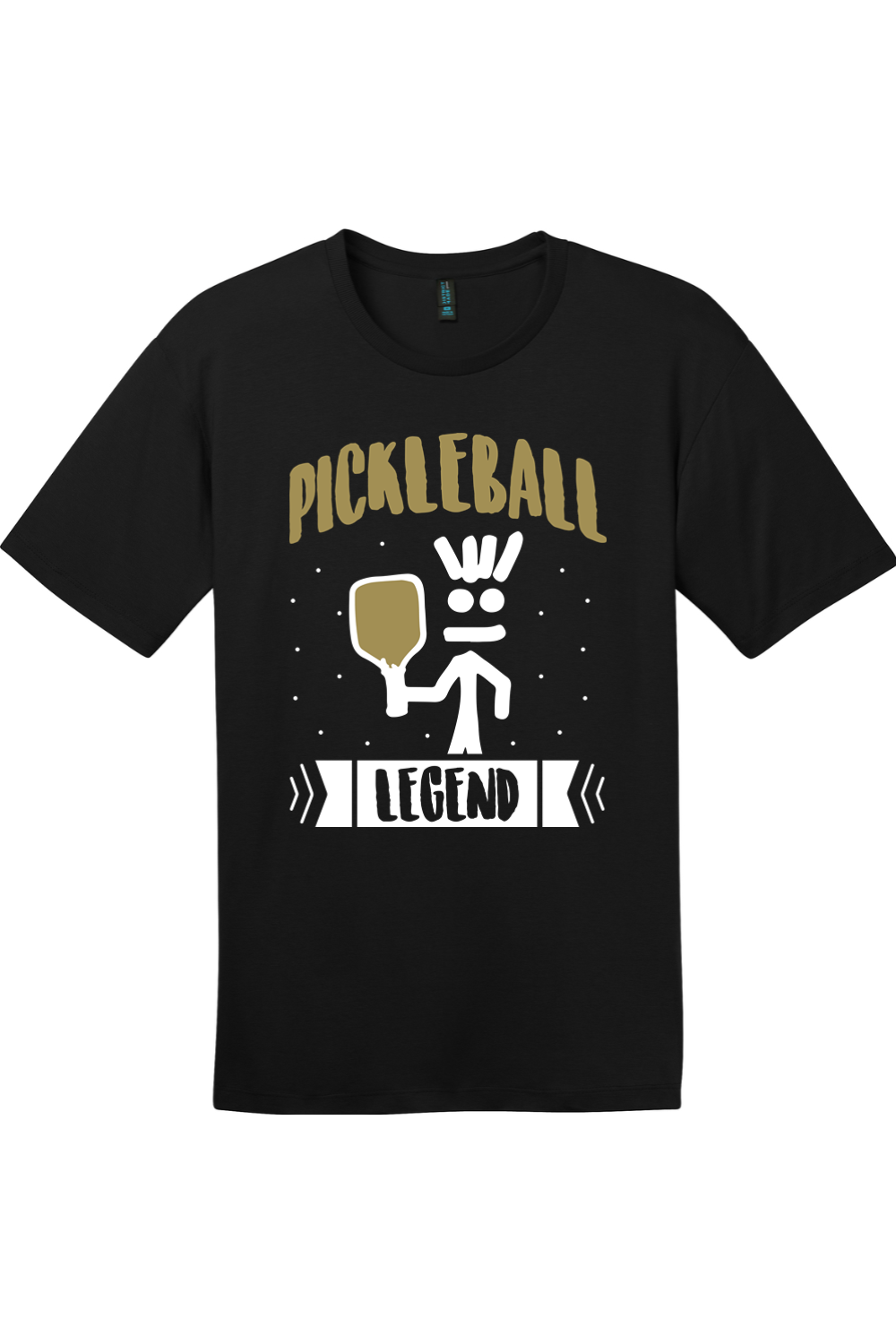 District Perfect Weight Tee UNISEX Jet Black