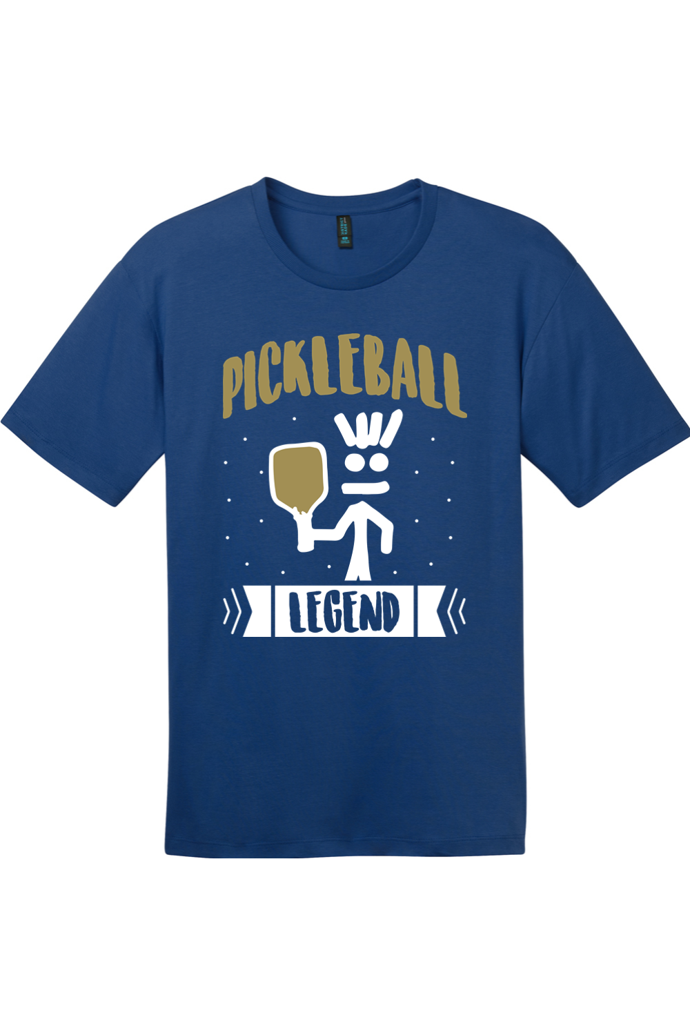 District Perfect Weight Tee UNISEX Maritime Blue