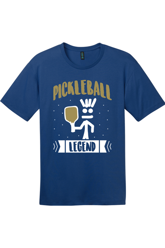 District Perfect Weight Tee UNISEX Maritime Blue