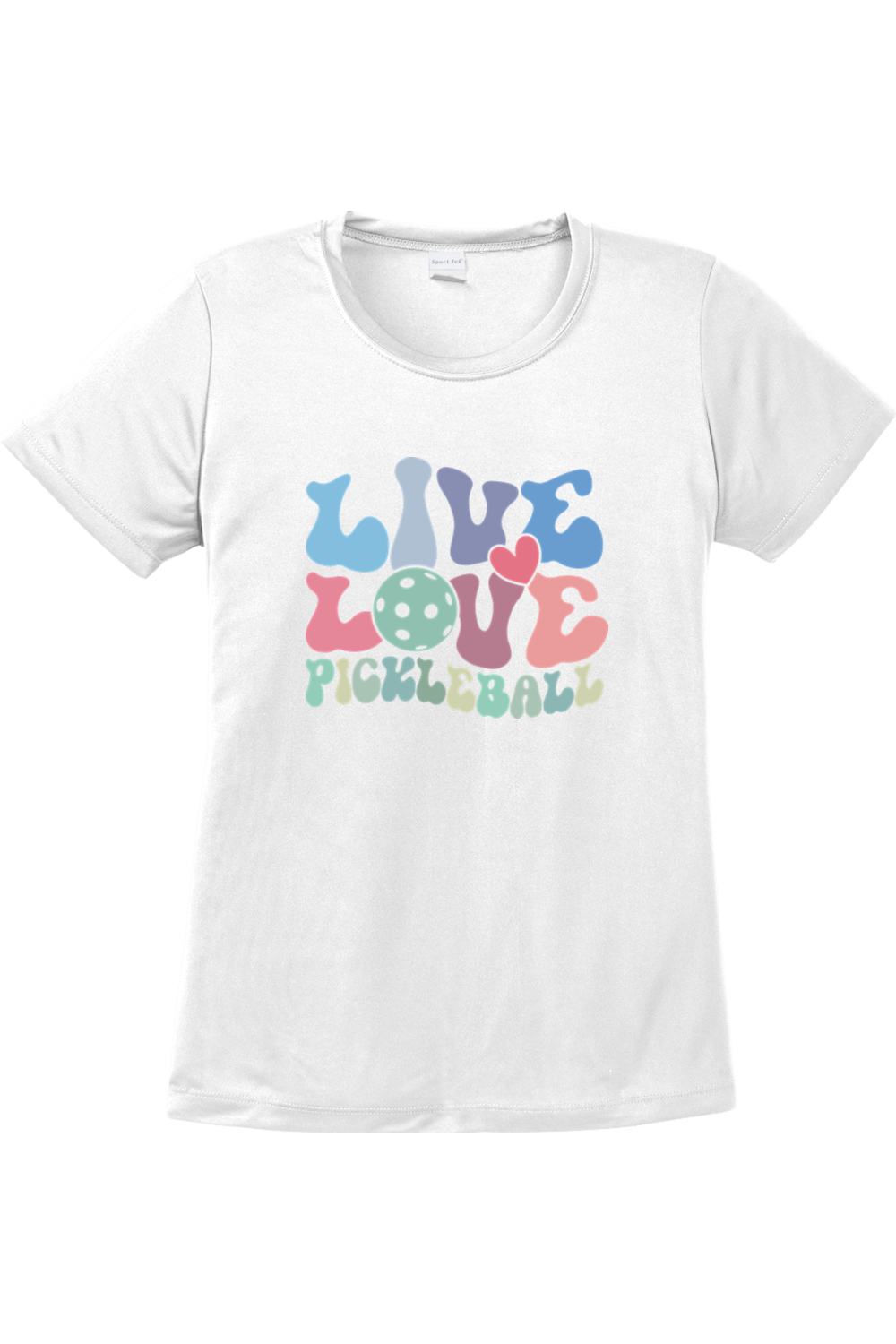 Sport-Tek Ladies PosiCharge Competitor Tee White