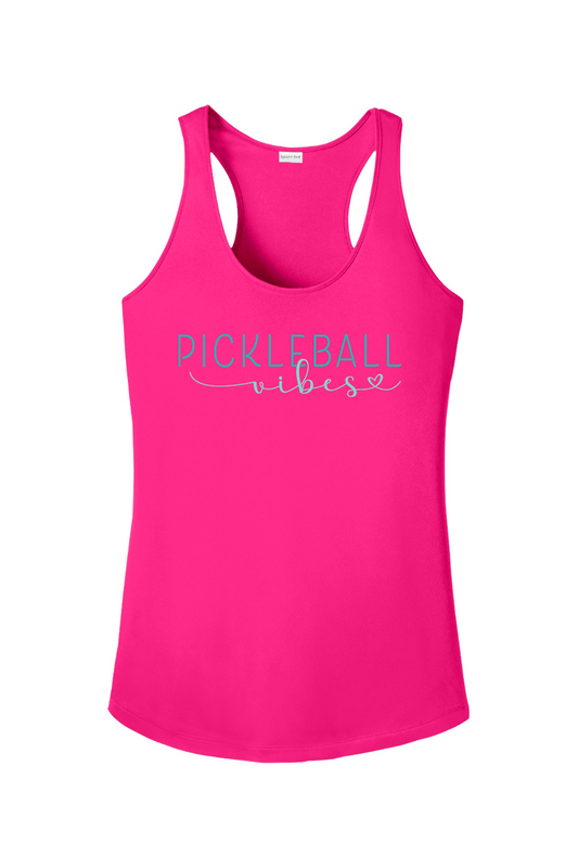 Sport-Tek Ladies PosiCharge Competitor Racerback Tank Neon Pink