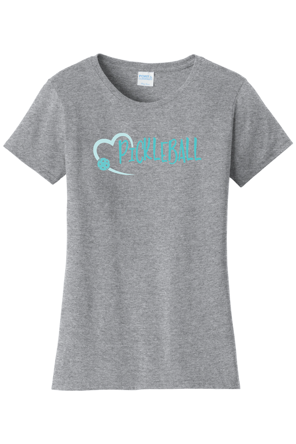 Port & Company Ladies Fan Favorite Tee Athletic Heather