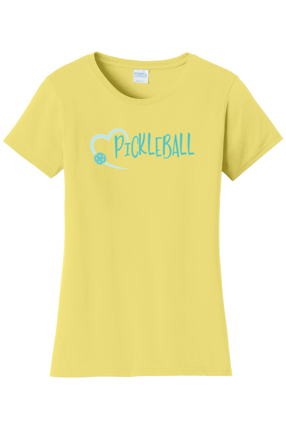 Port & Company Ladies Fan Favorite Tee Yellow