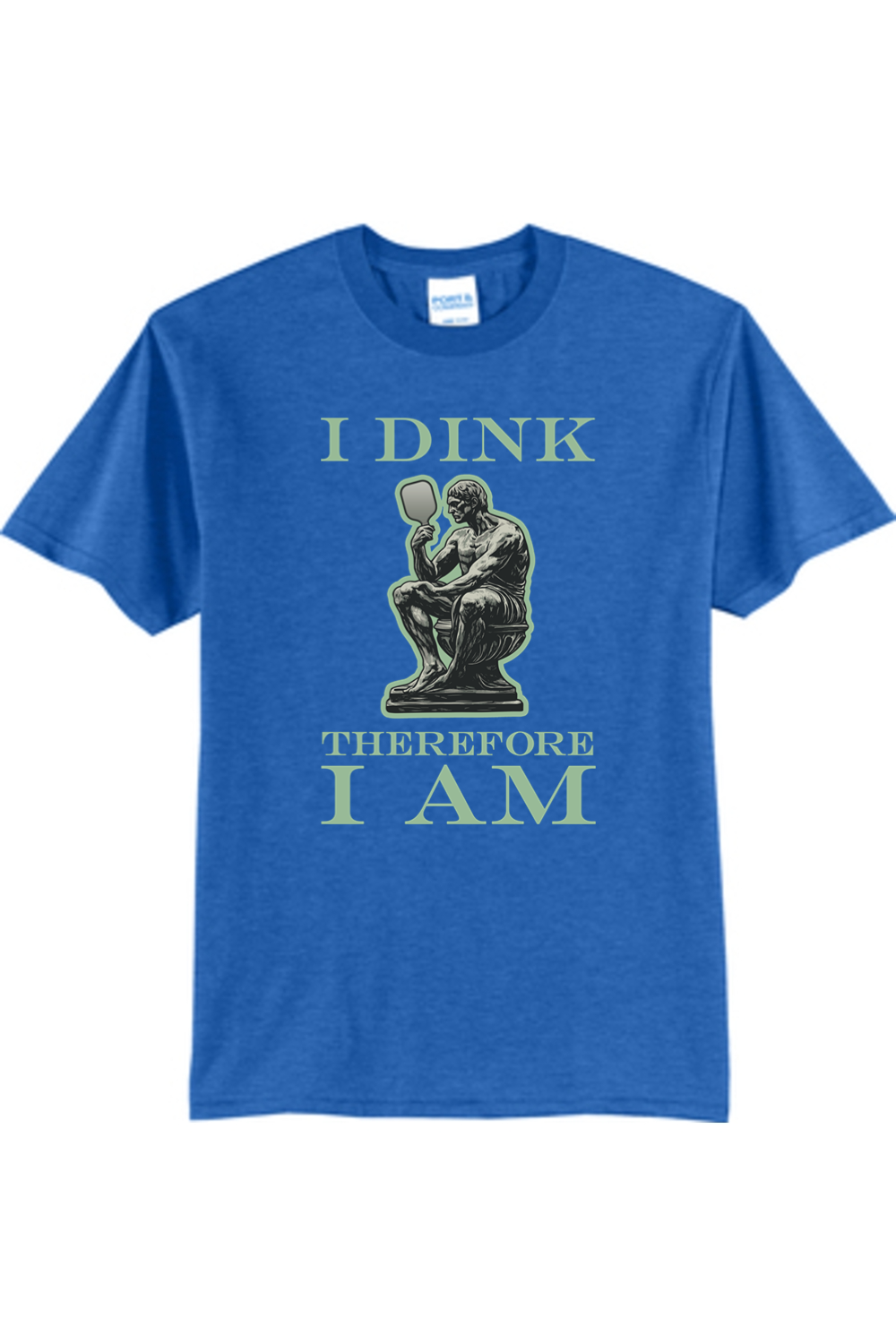 Port & Company Core Blend Tee Heather Royal