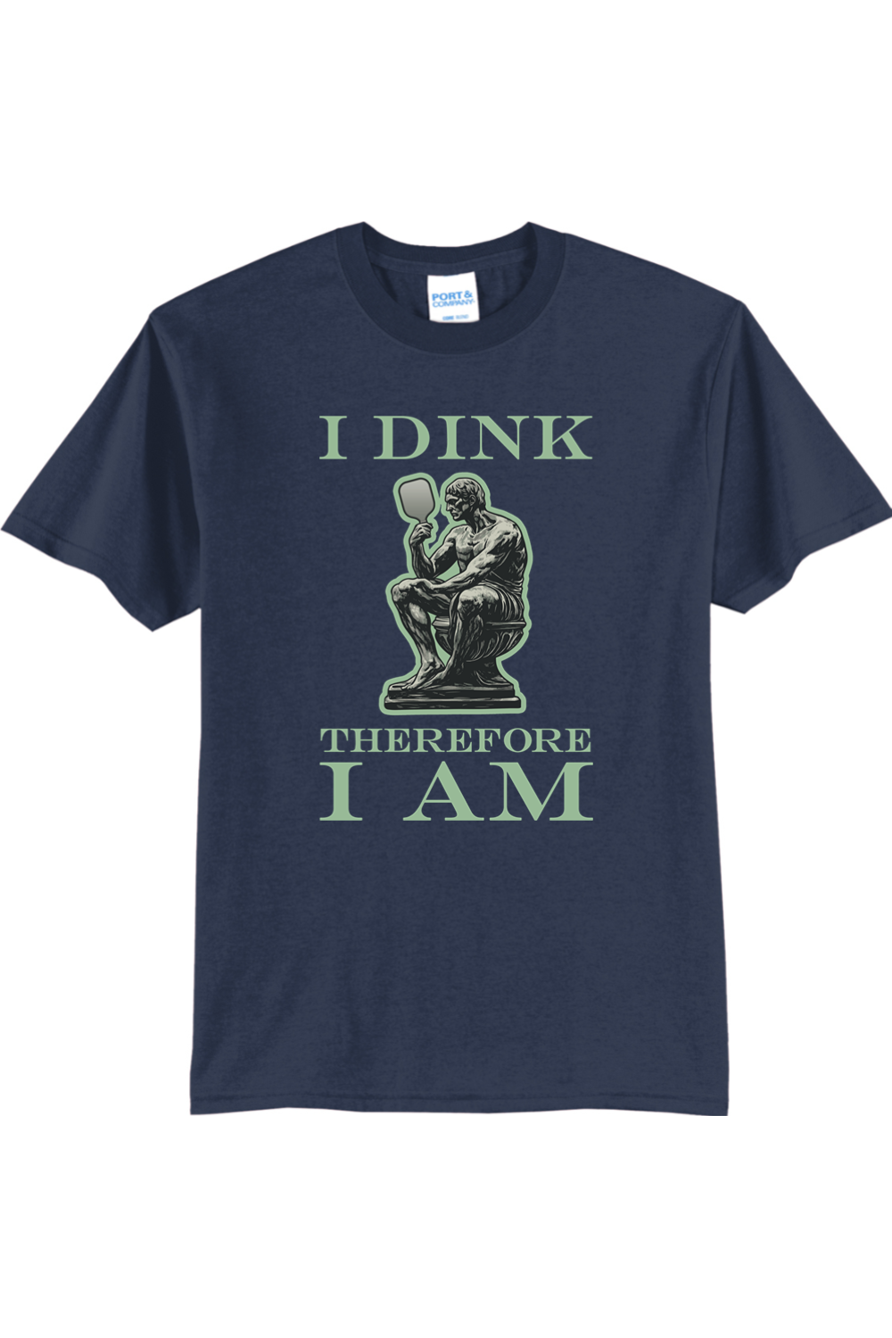 Port & Company Core Blend Tee Navy