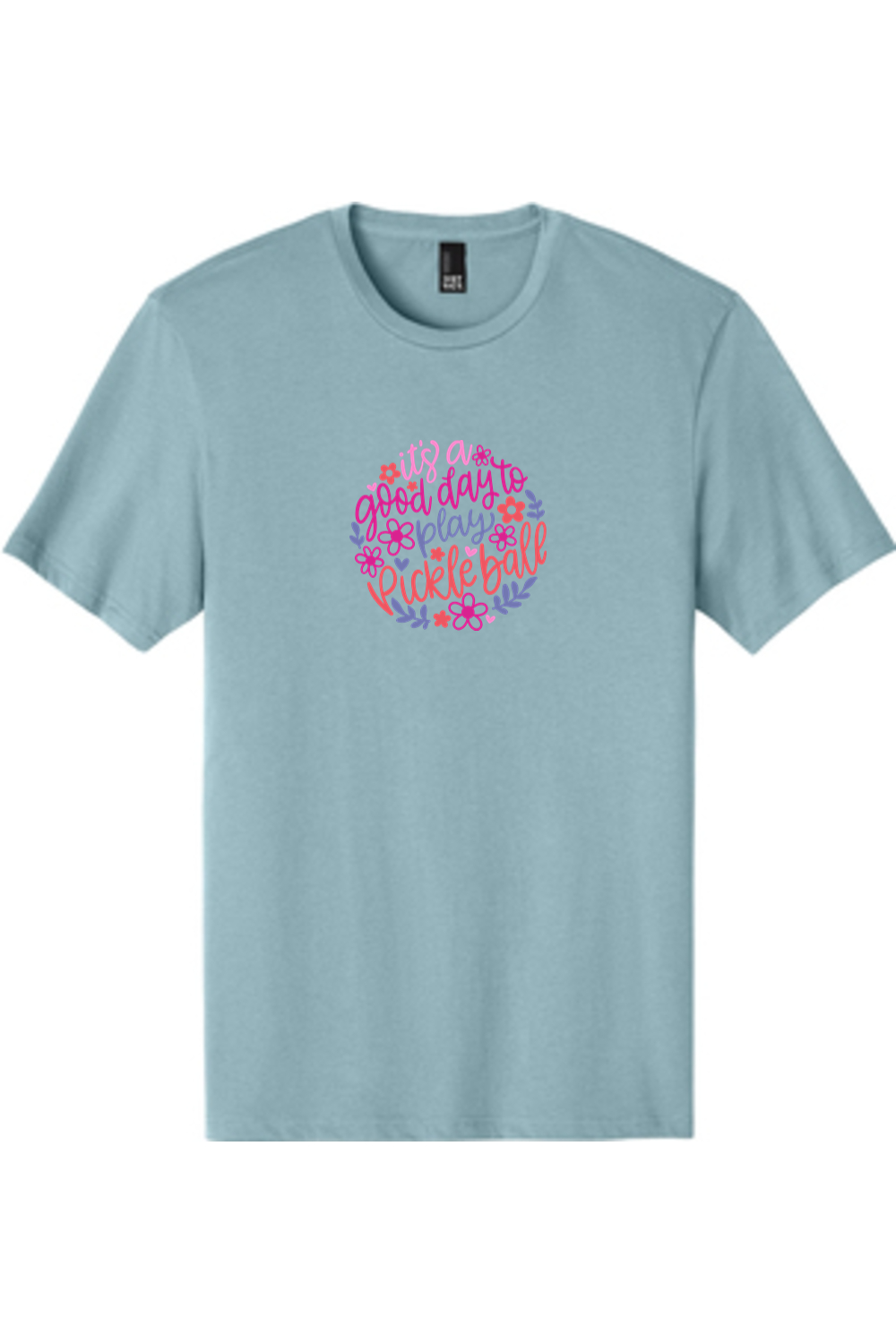 District Perfect Weight Tee UNISEX Blue Fog