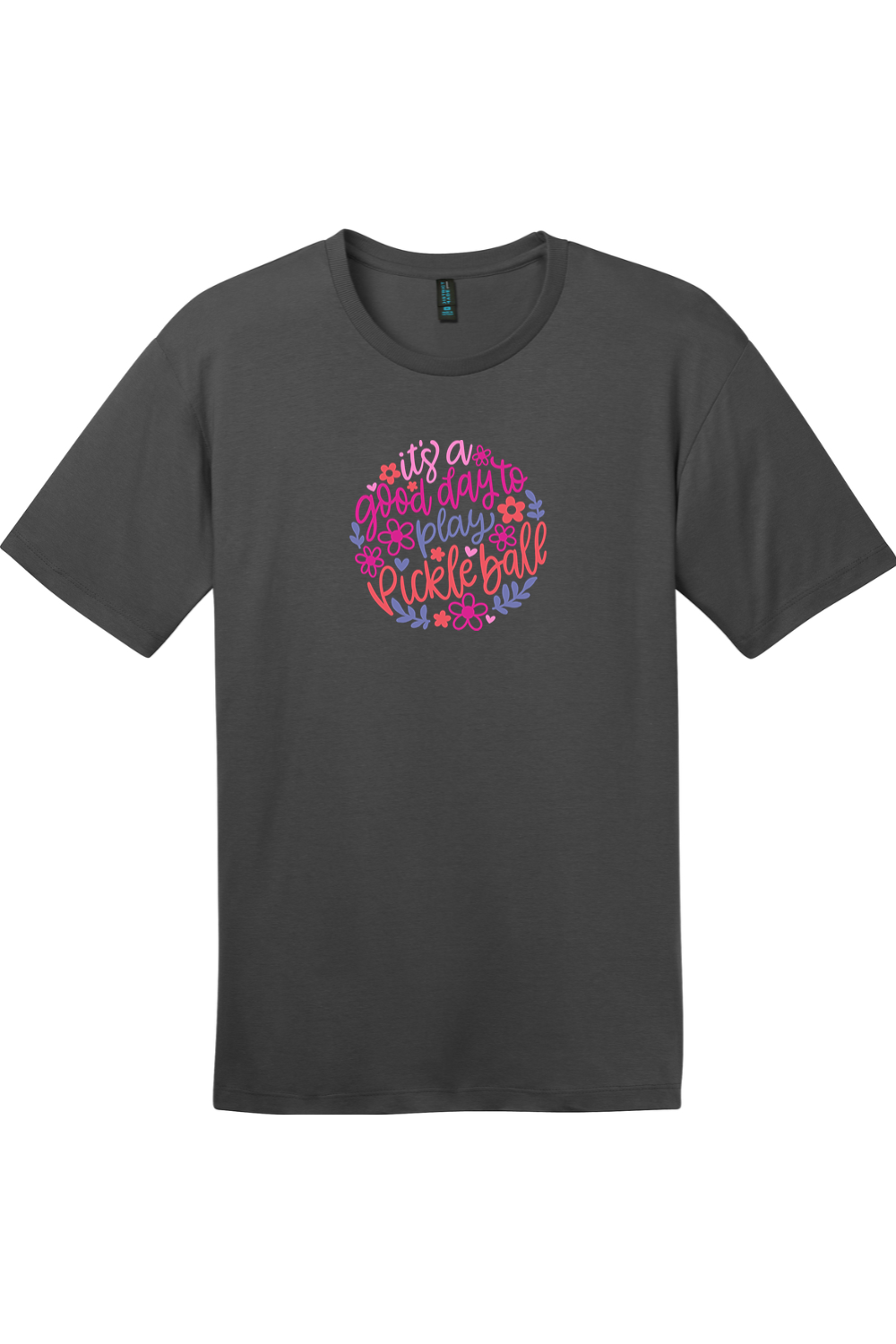 District Perfect Weight Tee UNISEX Charcoal