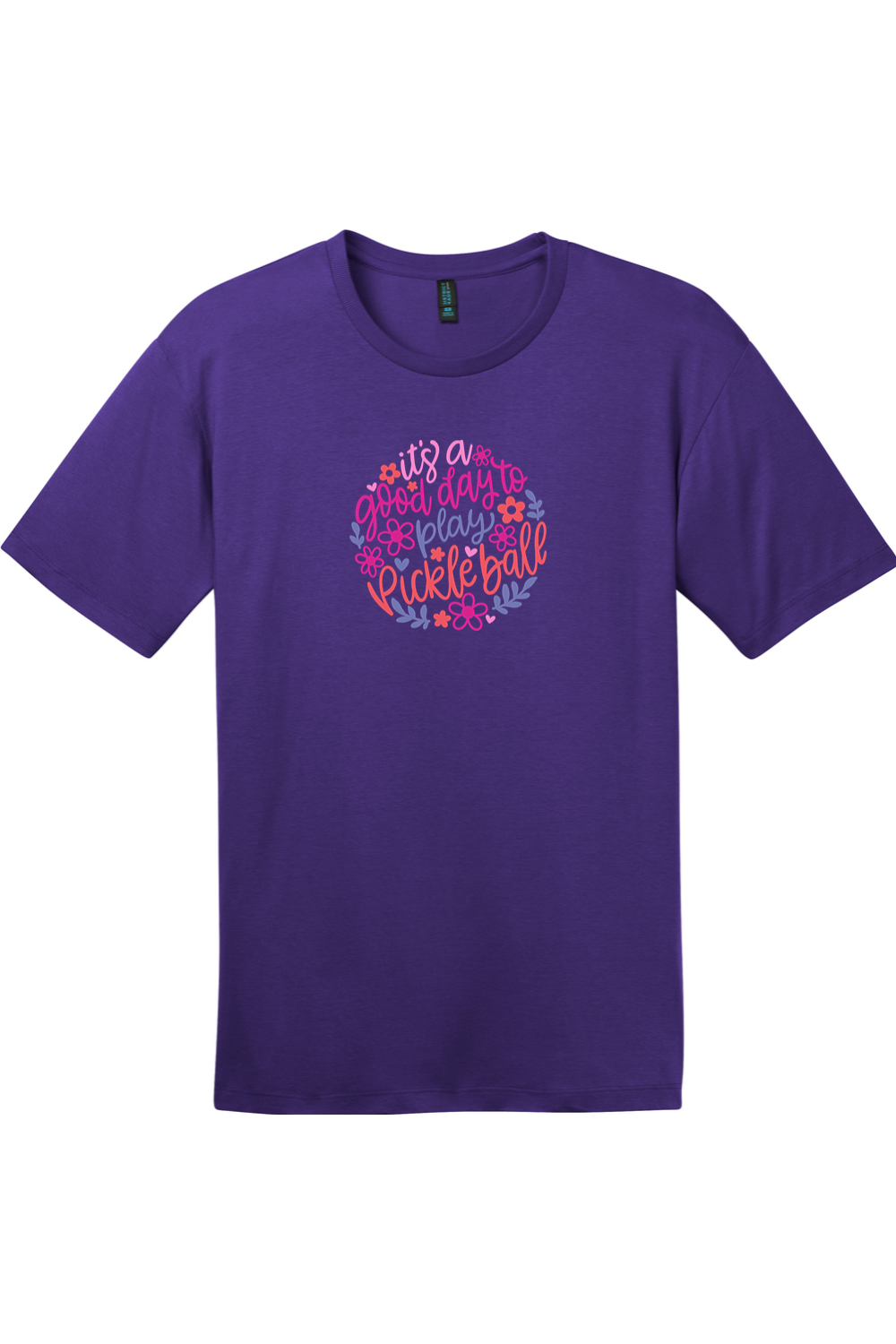 District Perfect Weight Tee UNISEX Purple