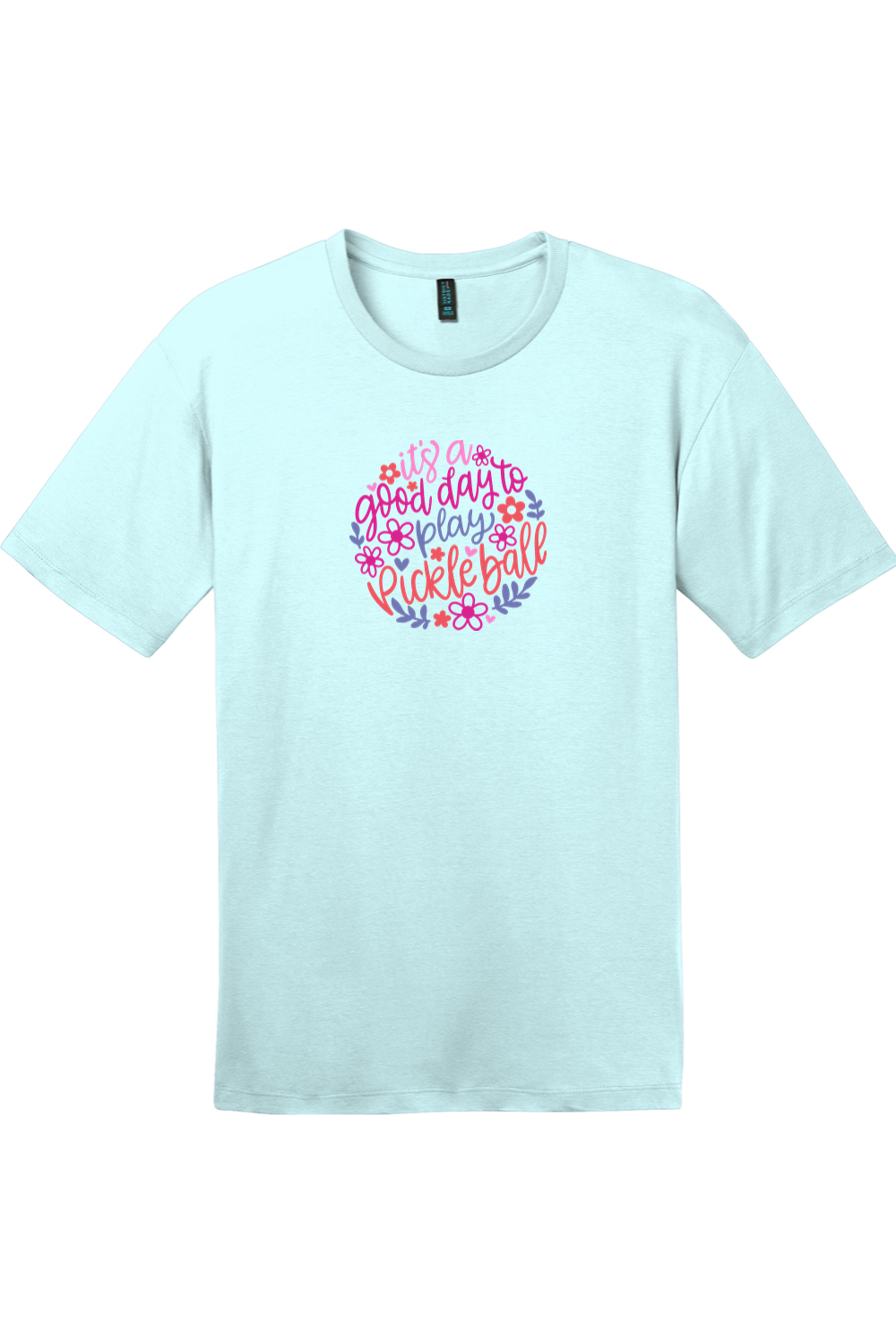District Perfect Weight Tee UNISEX Seaglass Blue