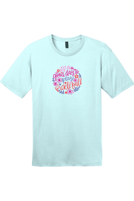 District Perfect Weight Tee UNISEX Seaglass Blue