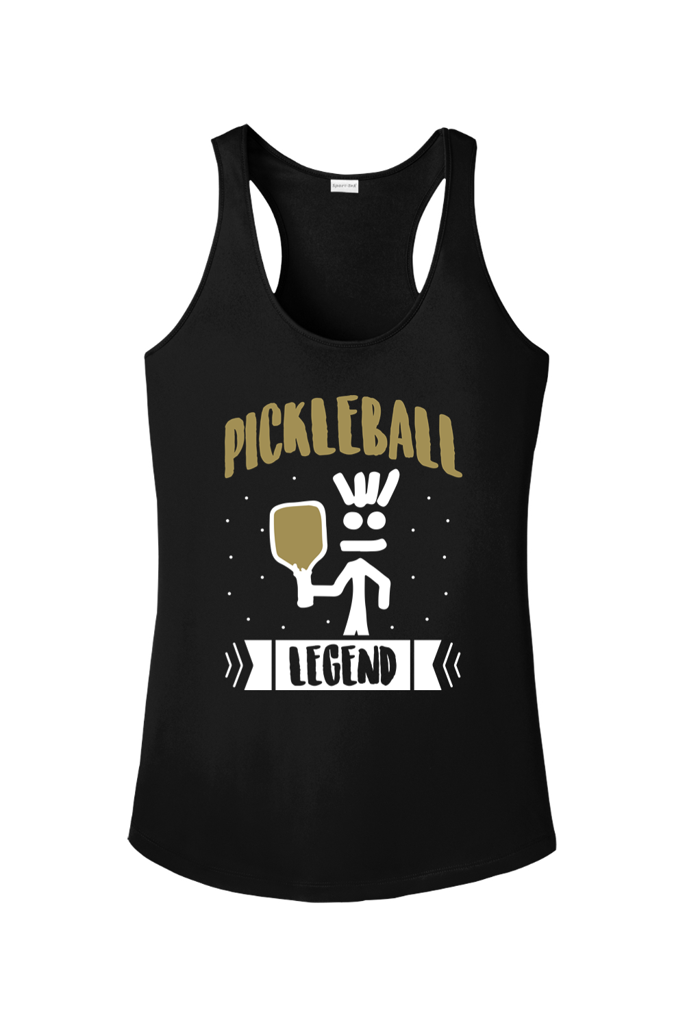 Sport-Tek Ladies PosiCharge Competitor Racerback Tank Black
