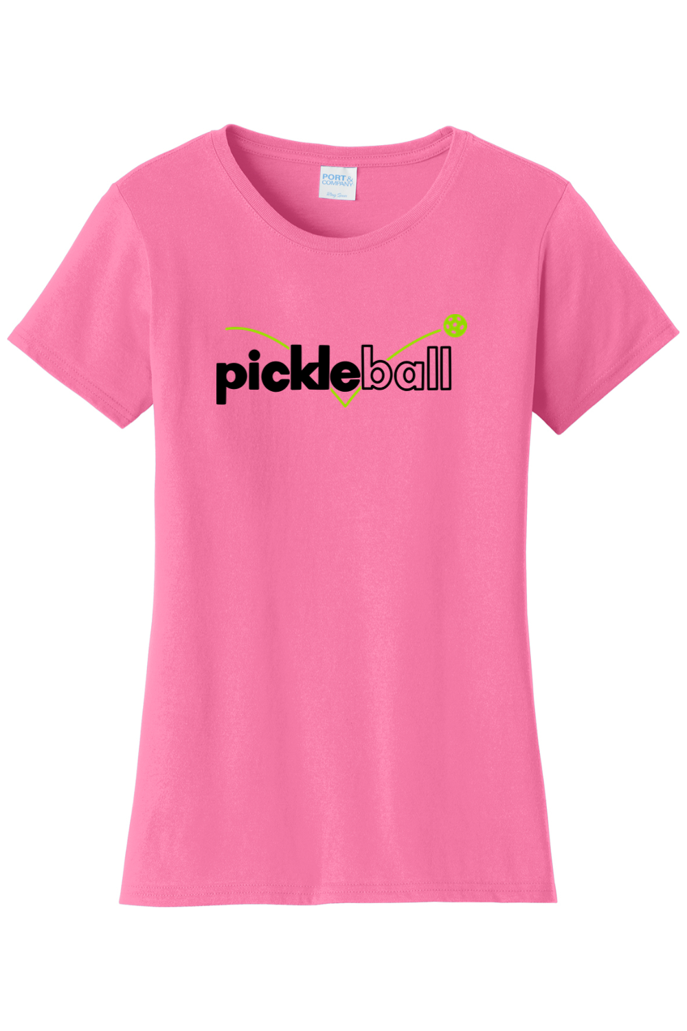 Port & Company Ladies Fan Favorite Tee New Pink