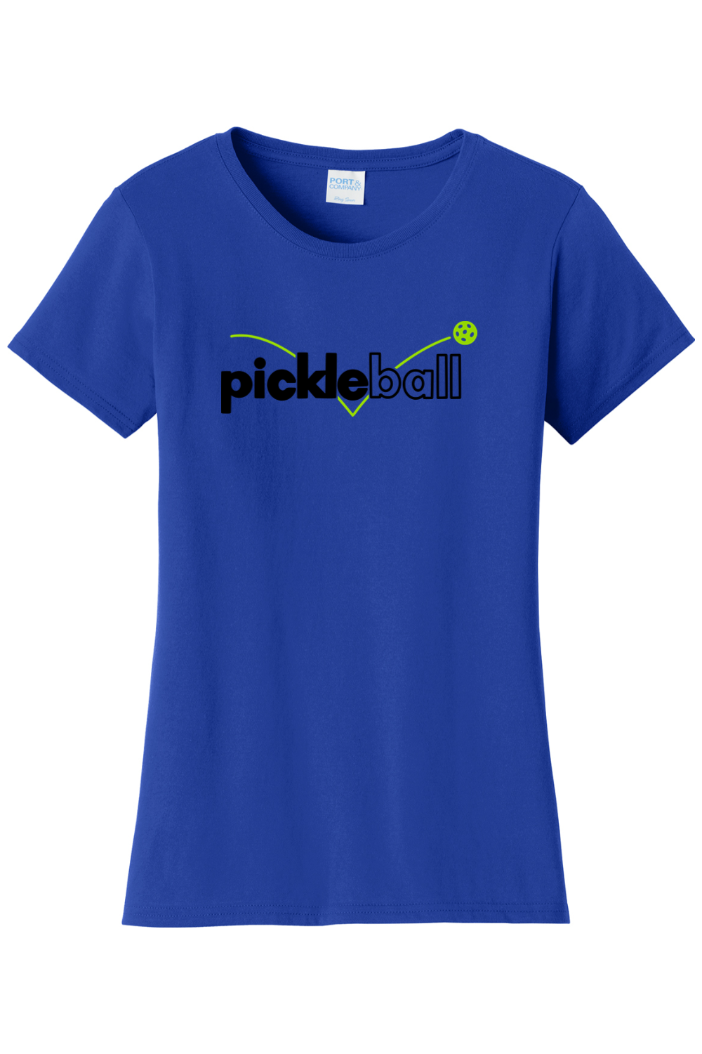 Port & Company Ladies Fan Favorite Tee True Royal