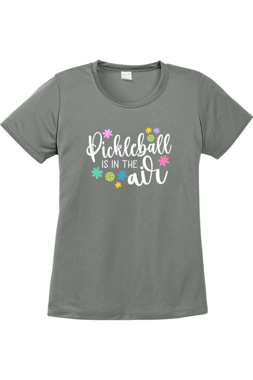 Sport-Tek Ladies PosiCharge Competitor Tee Grey Concrete