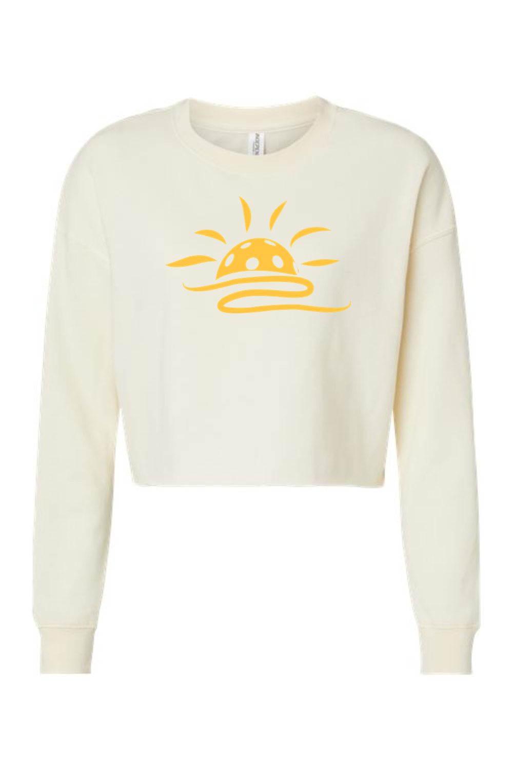 Independent Trading Co Women's Lightweight Cropped Crew Pullover