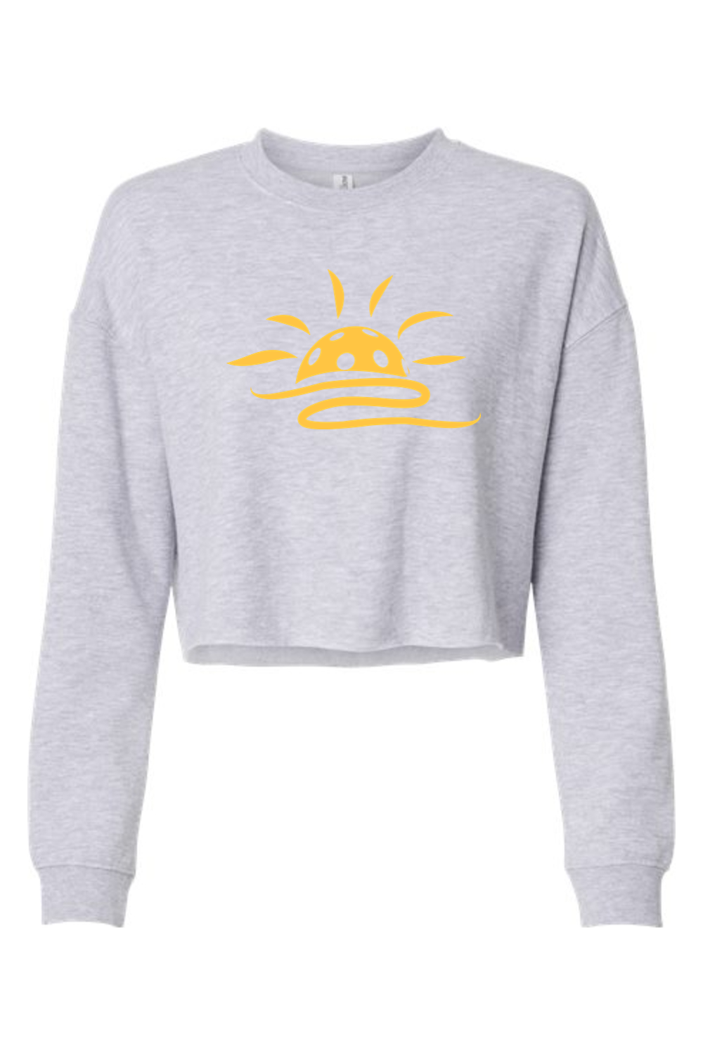 Independent Trading Co Women's Lightweight Cropped Crew Pullover