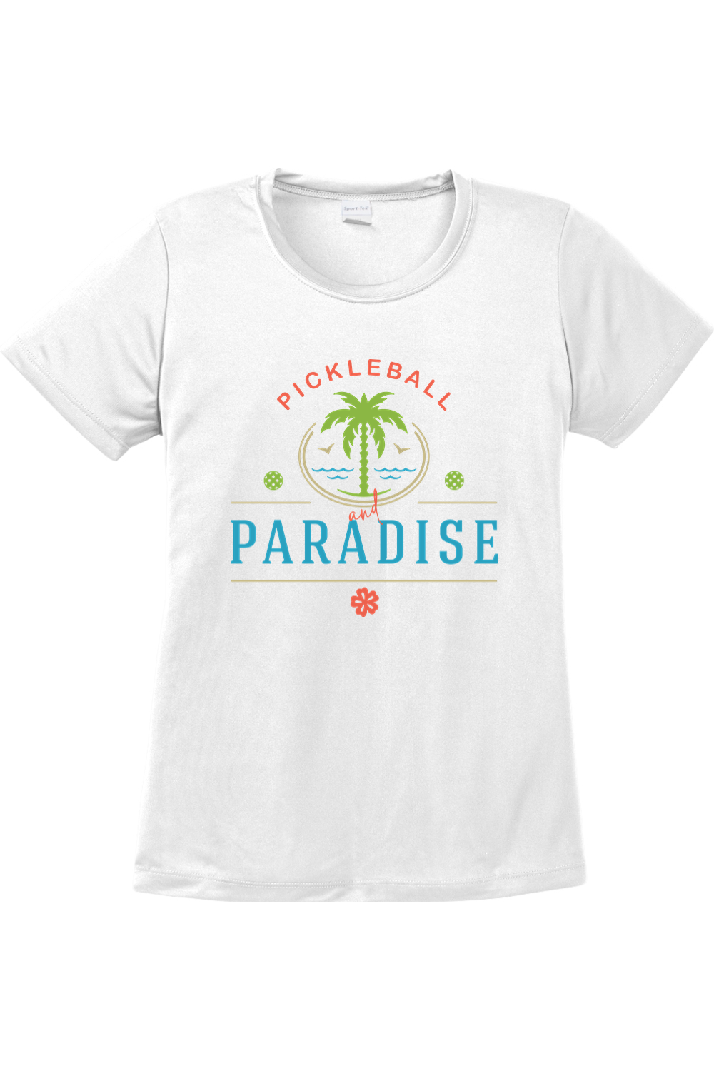 Sport-Tek Ladies PosiCharge Competitor Tee White