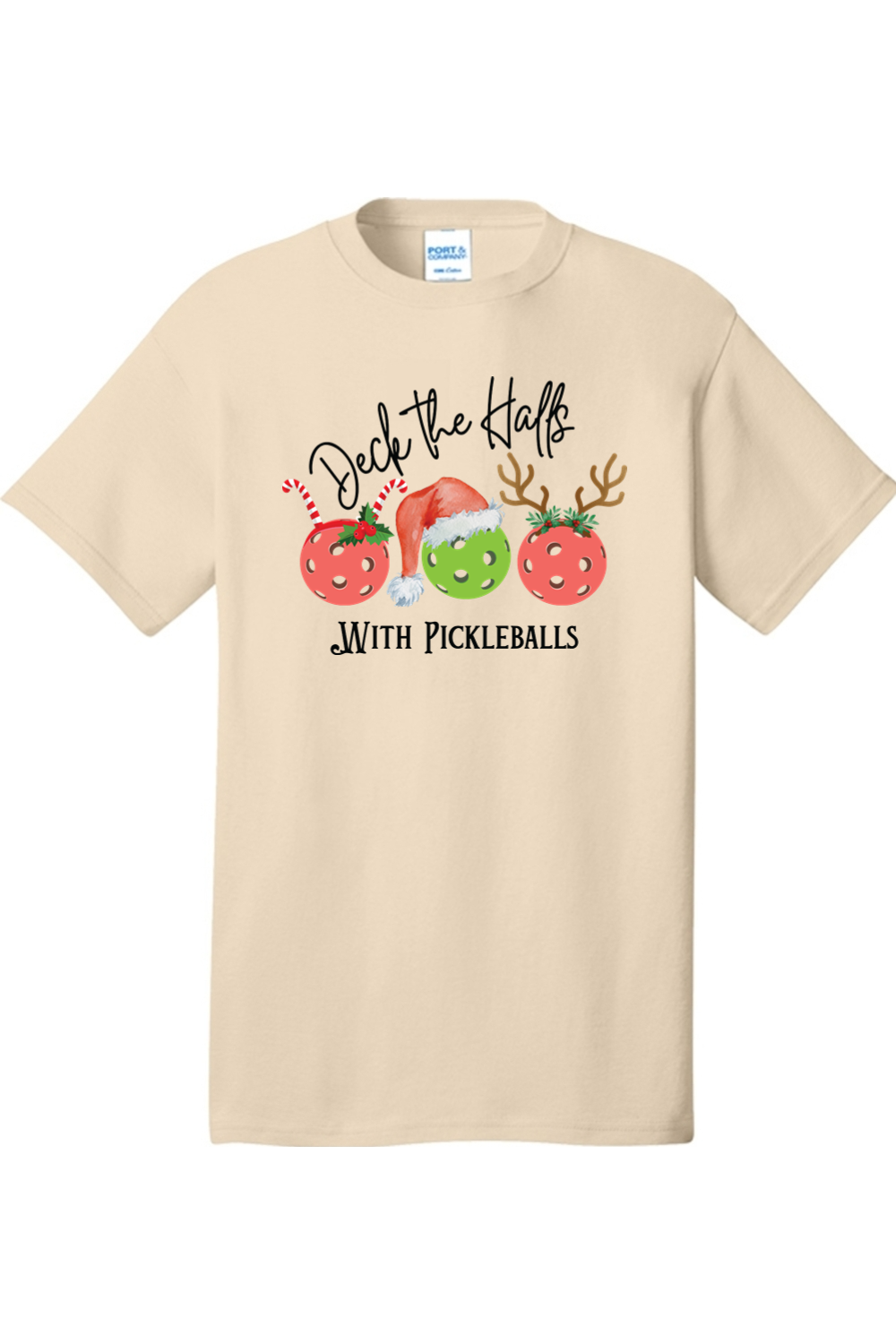 Port & Company Core Cotton Tee Creme