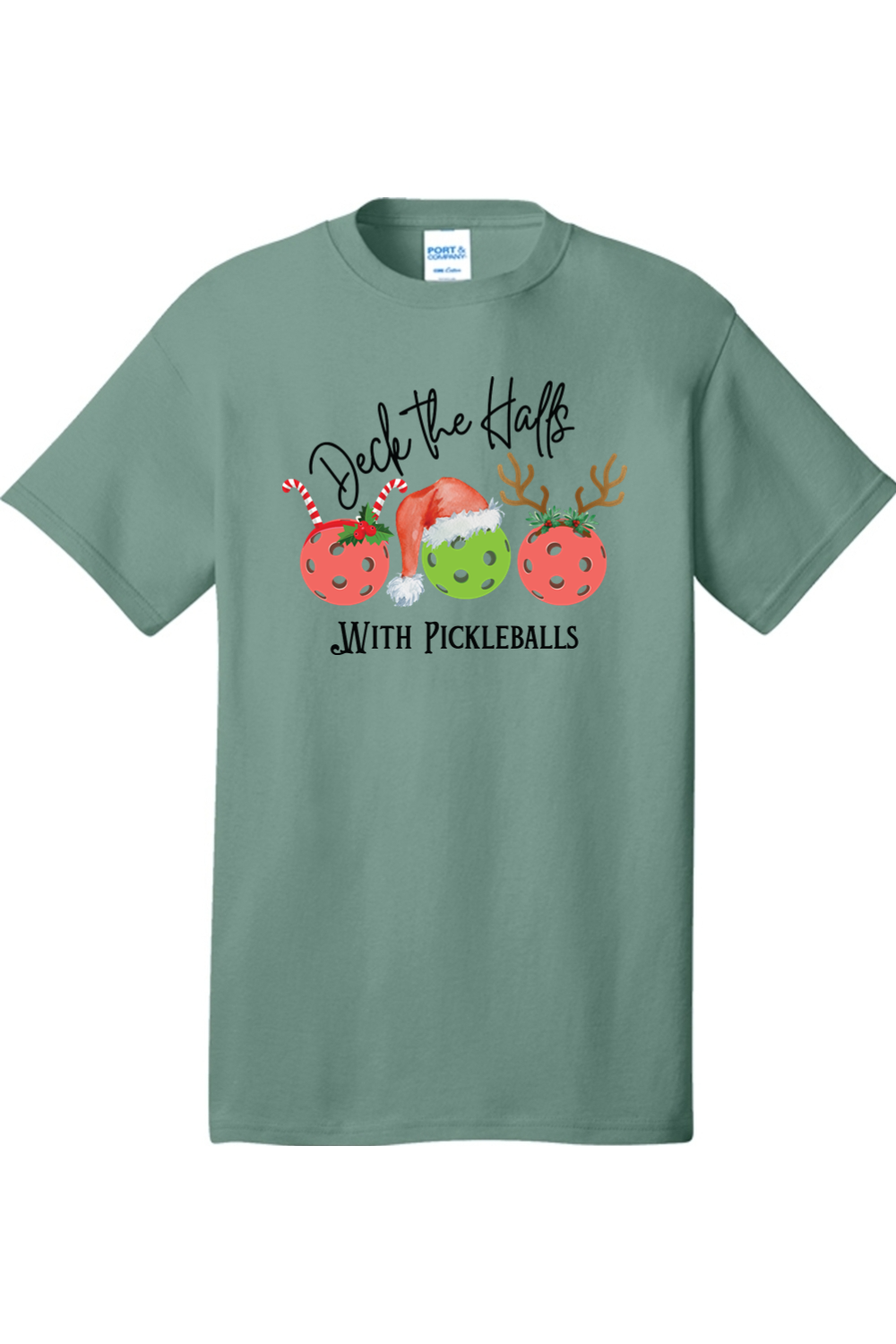 Port & Company Core Cotton Tee Laurel Green