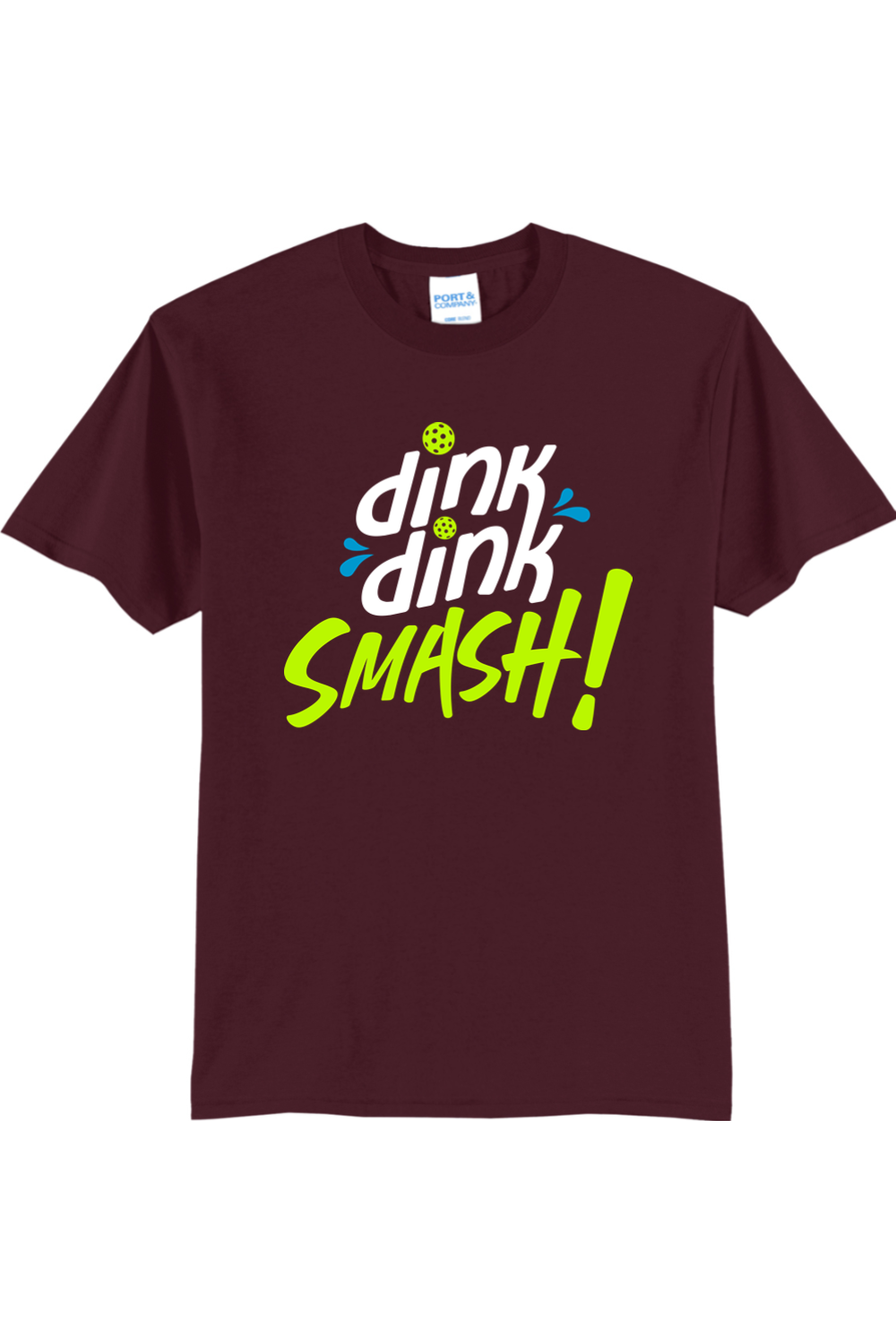 Port & Company Core Blend Tee Athletic Maroon