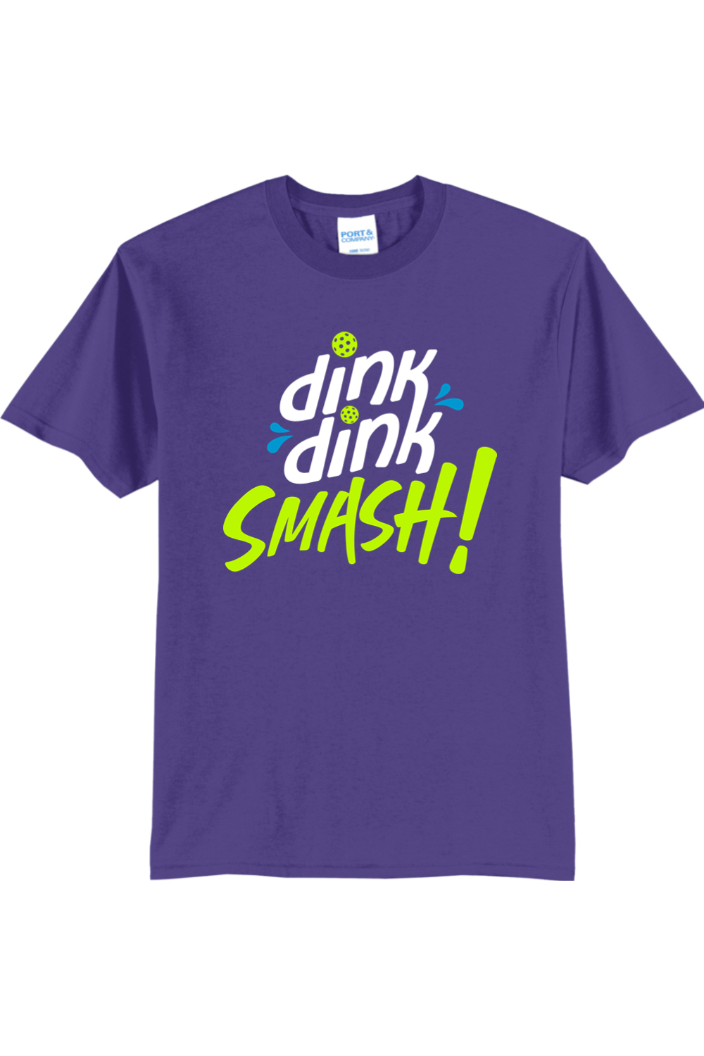 Port & Company Core Blend Tee Purple