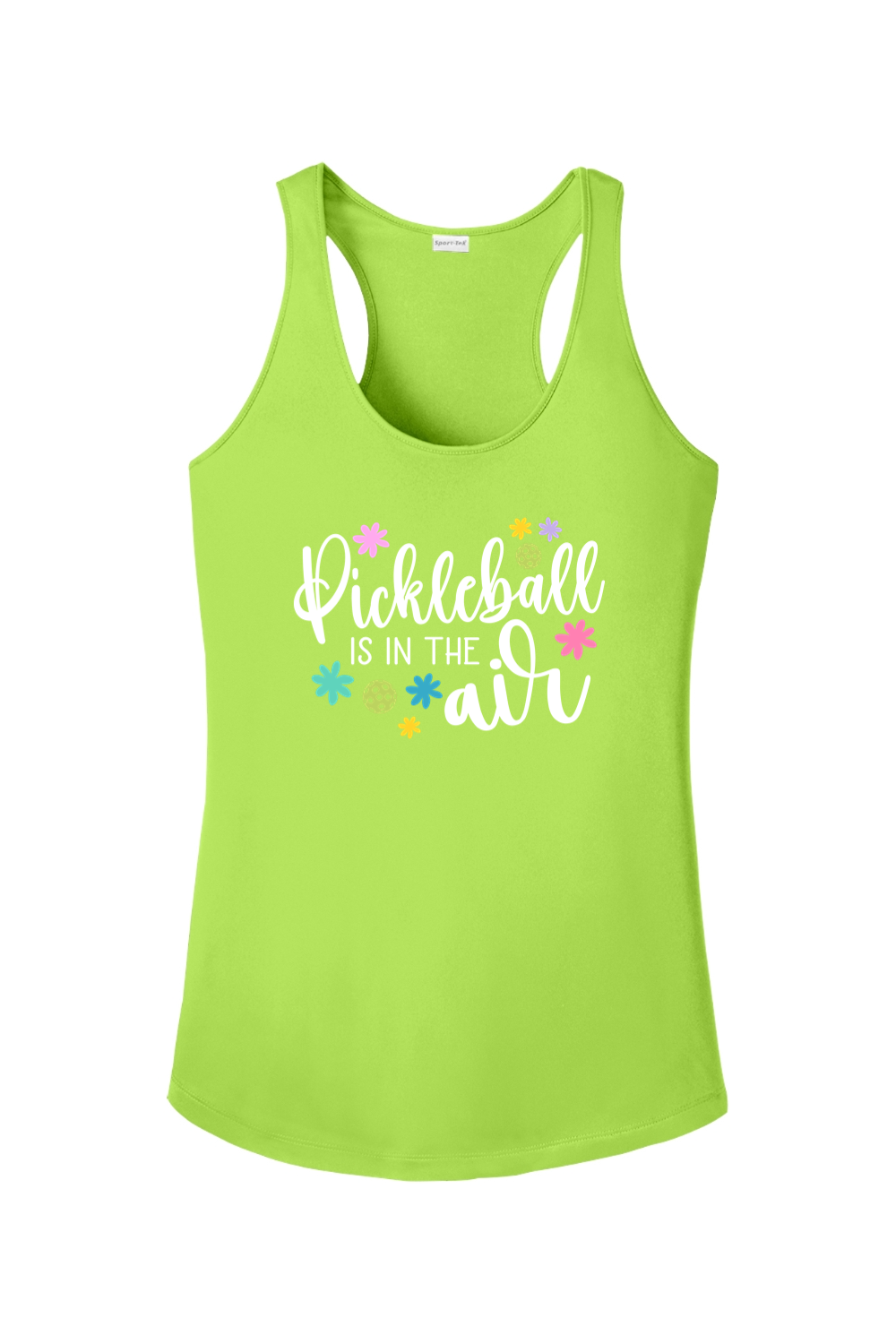 Sport-Tek Ladies PosiCharge Competitor Racerback Tank Lime Shock