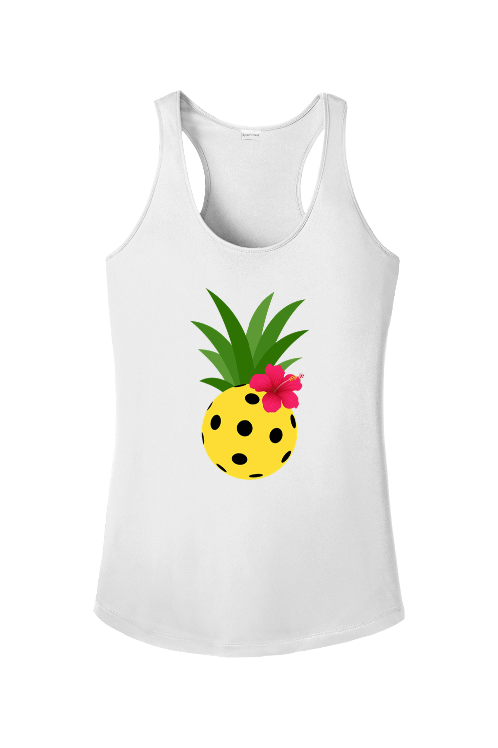 Sport-Tek Ladies PosiCharge Competitor Racerback Tank White
