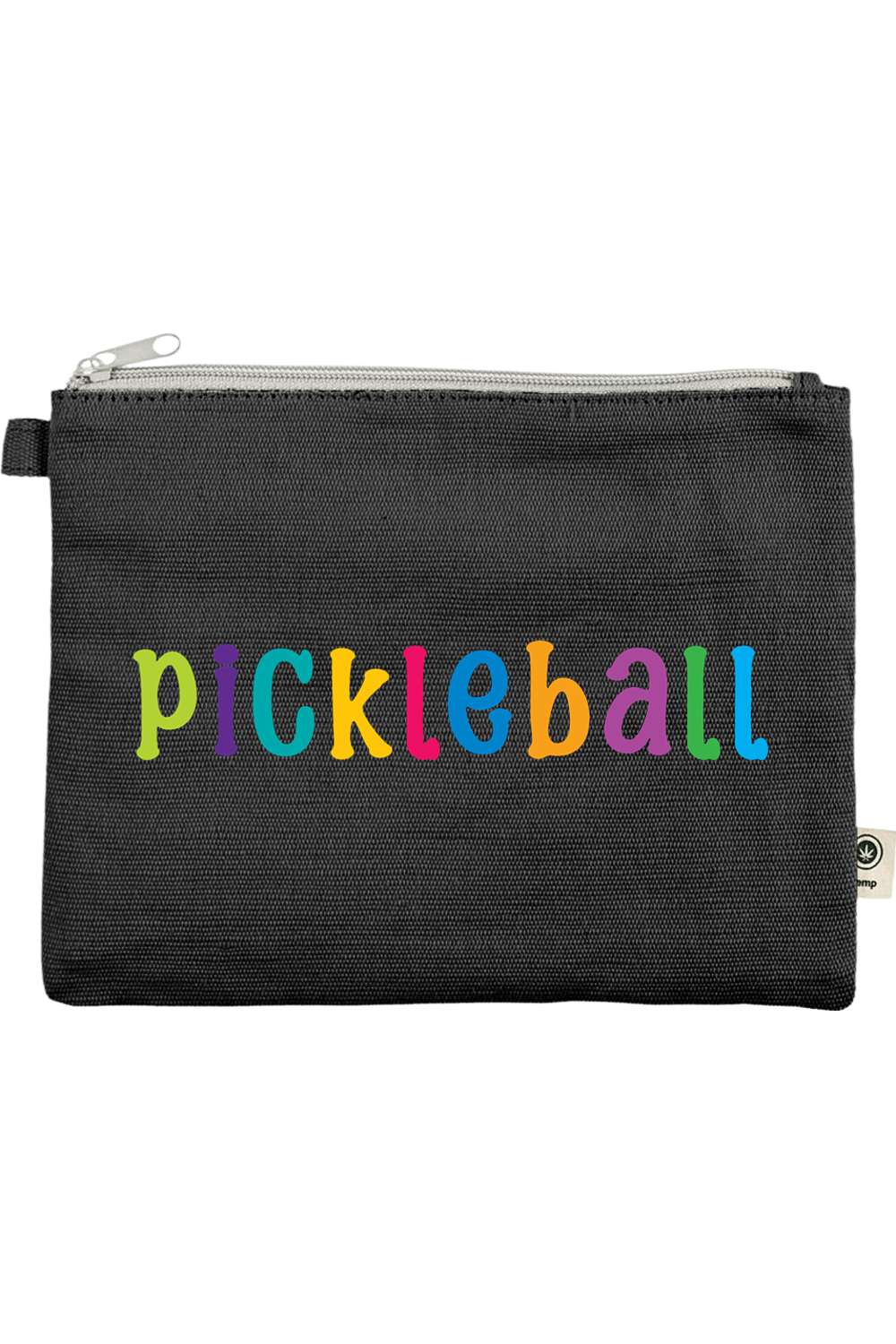 Hemp Blend Pouch Black Natural
