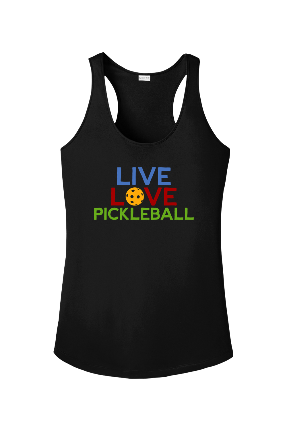Sport-Tek Ladies PosiCharge Competitor Racerback Tank Black