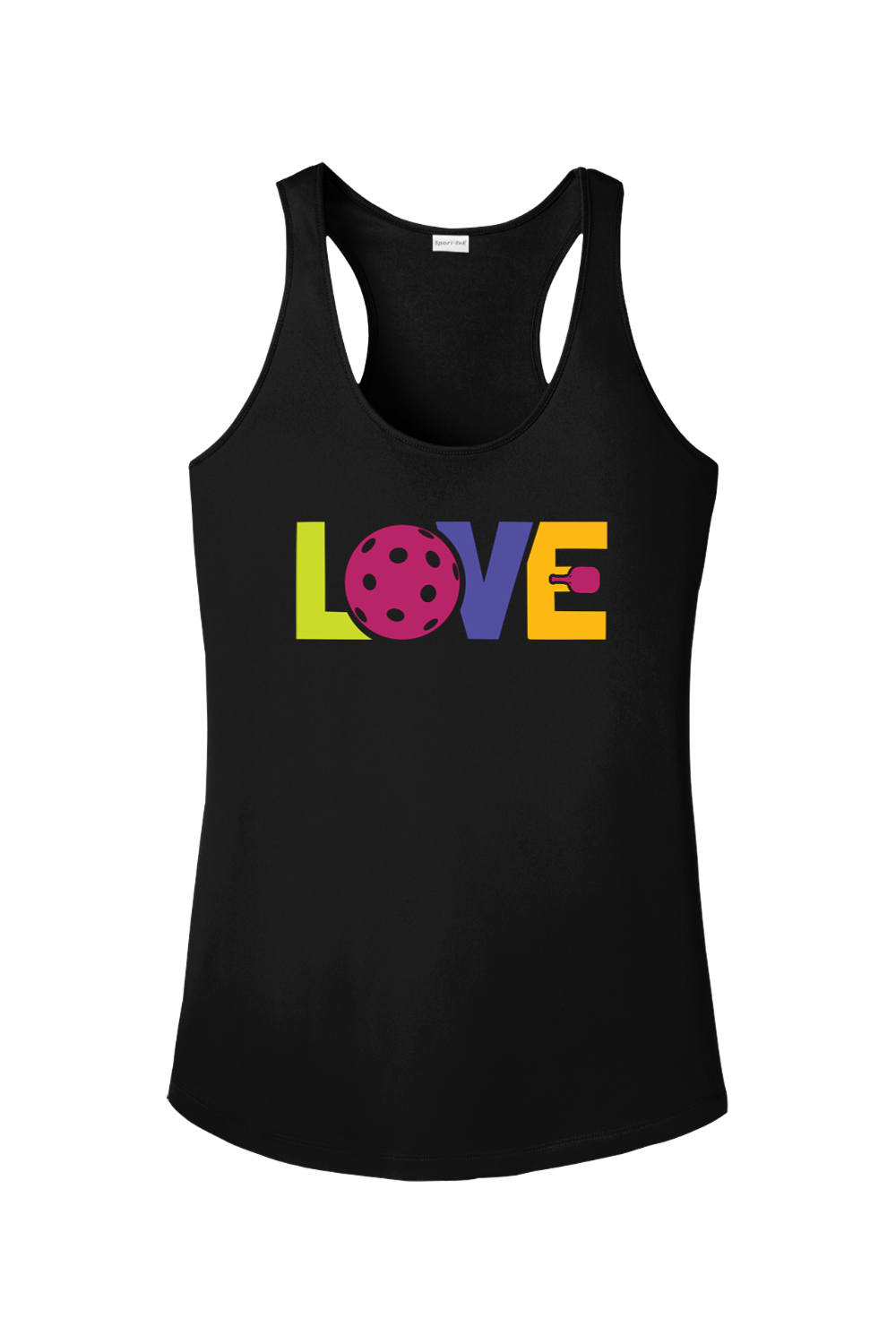Sport-Tek Ladies PosiCharge Competitor Racerback Tank Black