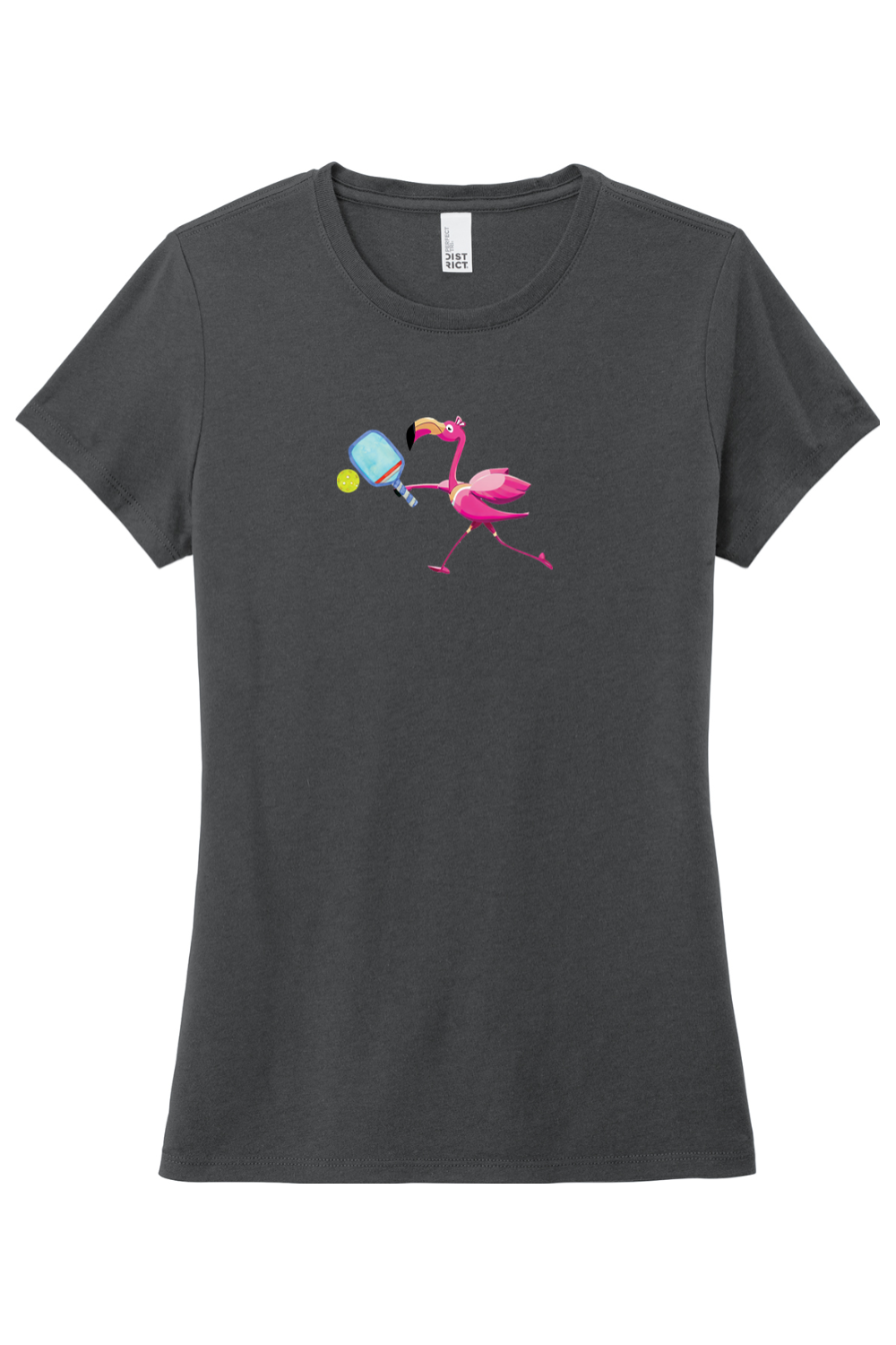 District Women’s Perfect Tri Tee Charcoal