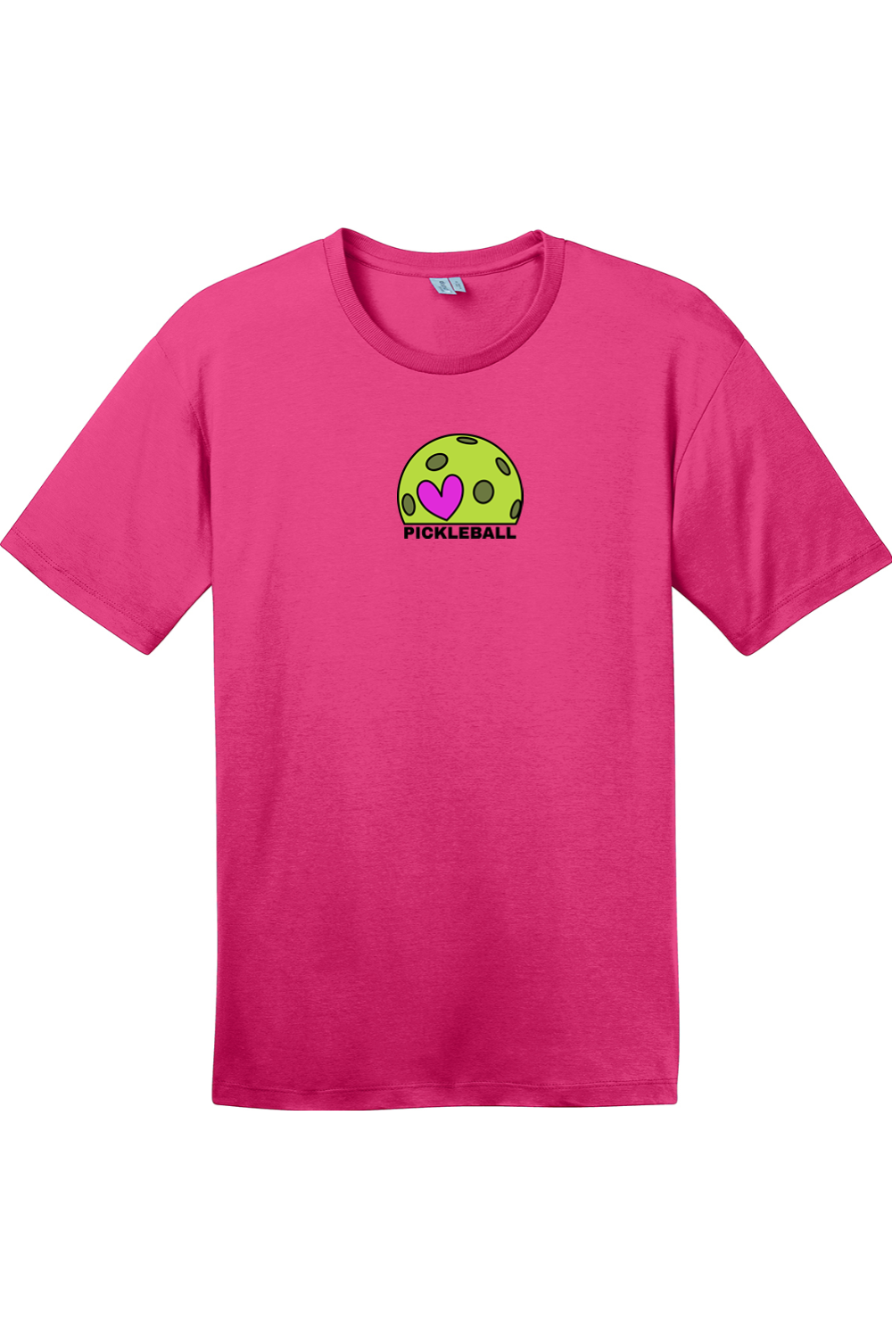 District Perfect Weight Tee UNISEX Dark Fuchsia