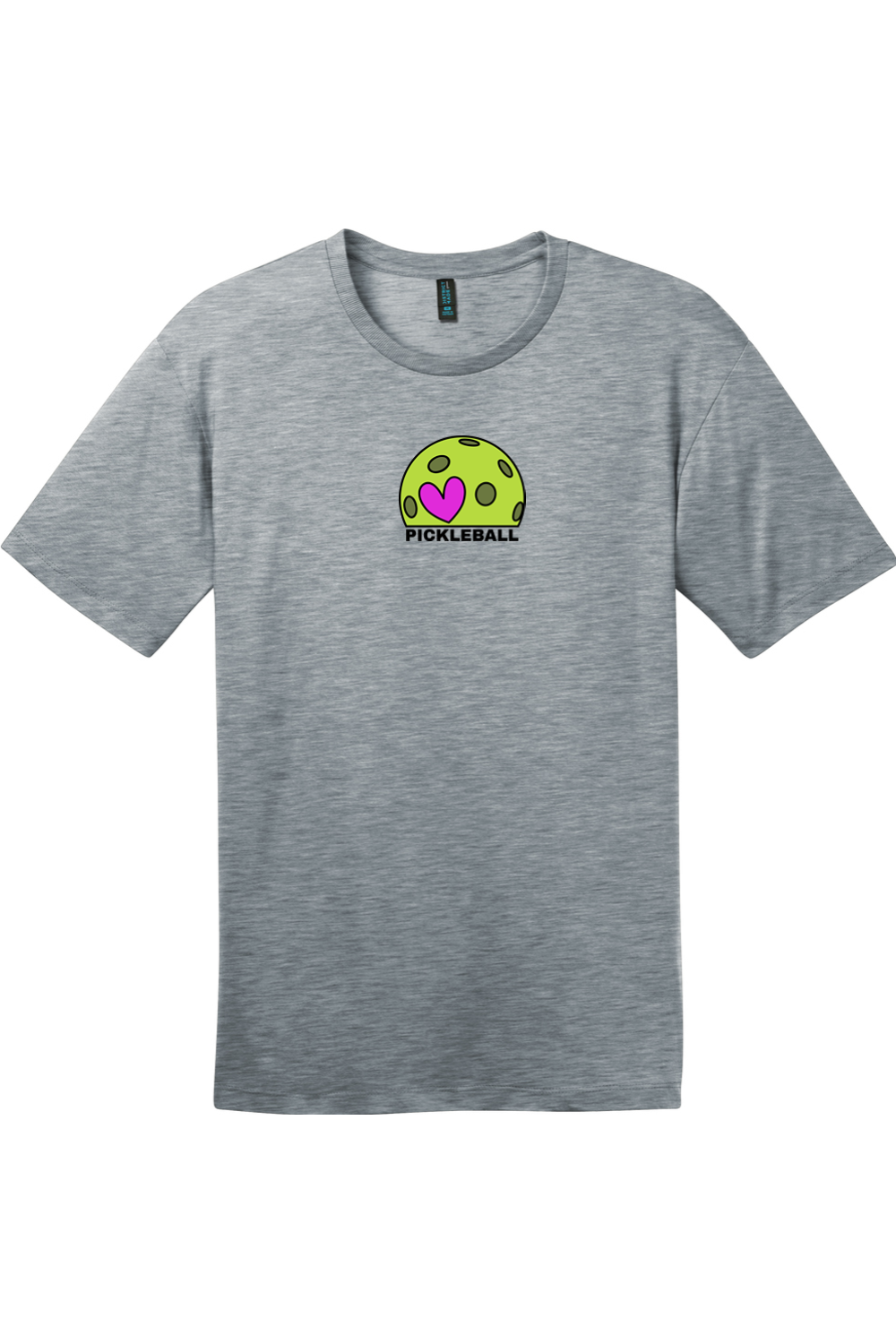 District Perfect Weight Tee UNISEX Heathered Steel