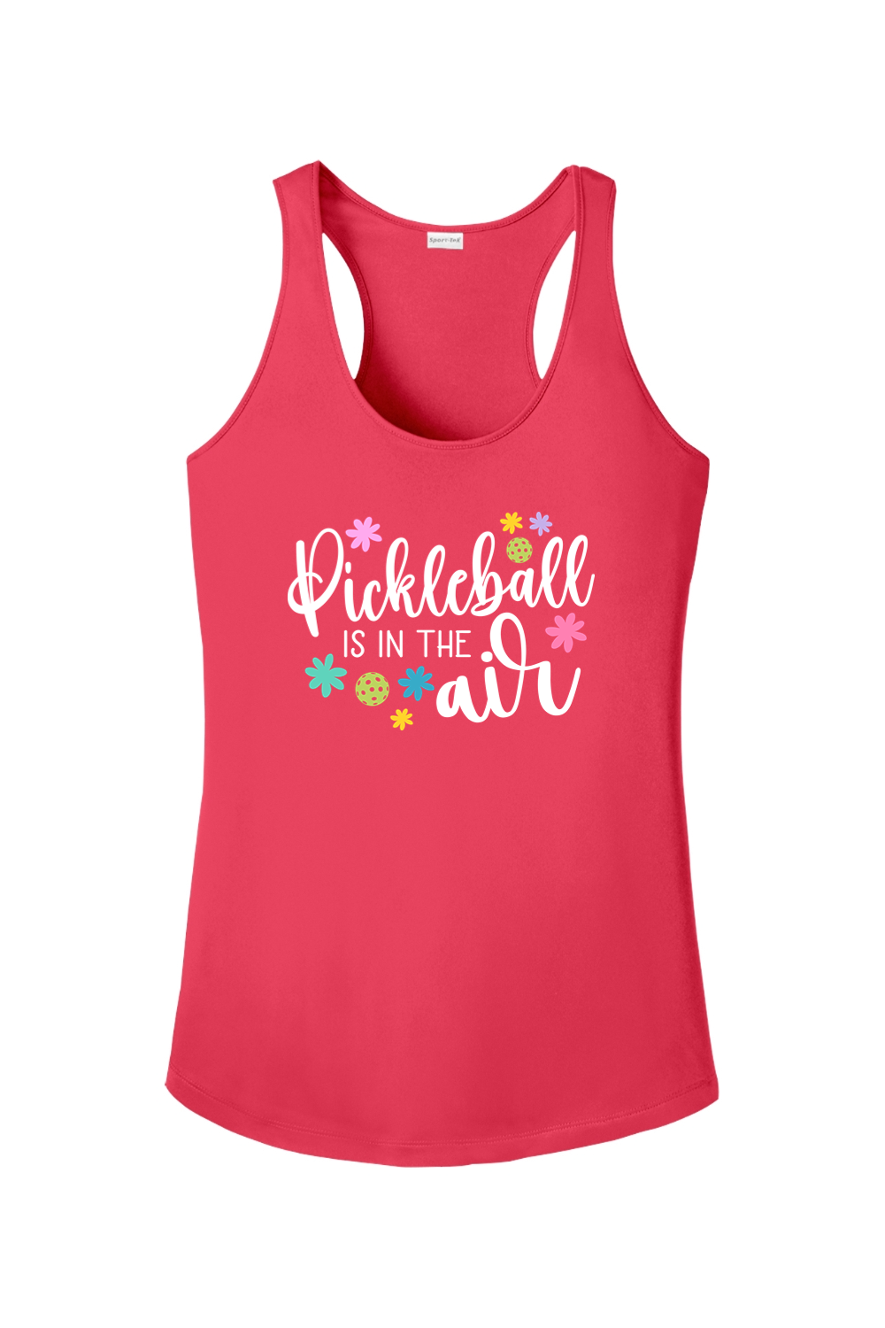 Sport-Tek Ladies PosiCharge Competitor Racerback Tank Hot Coral
