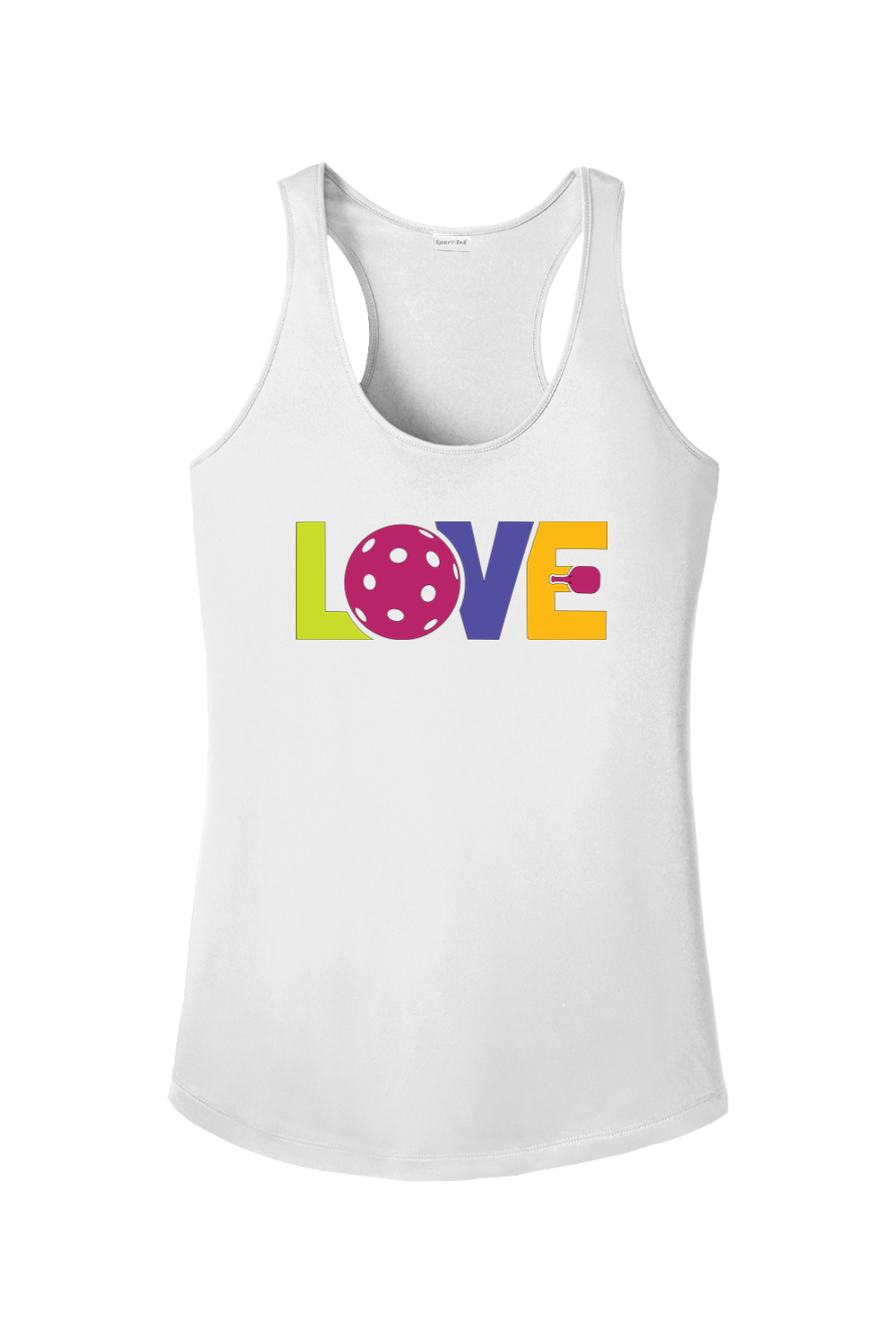 Sport-Tek Ladies PosiCharge Competitor Racerback Tank White